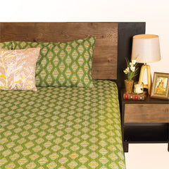 Juniper Green Double Bedsheet