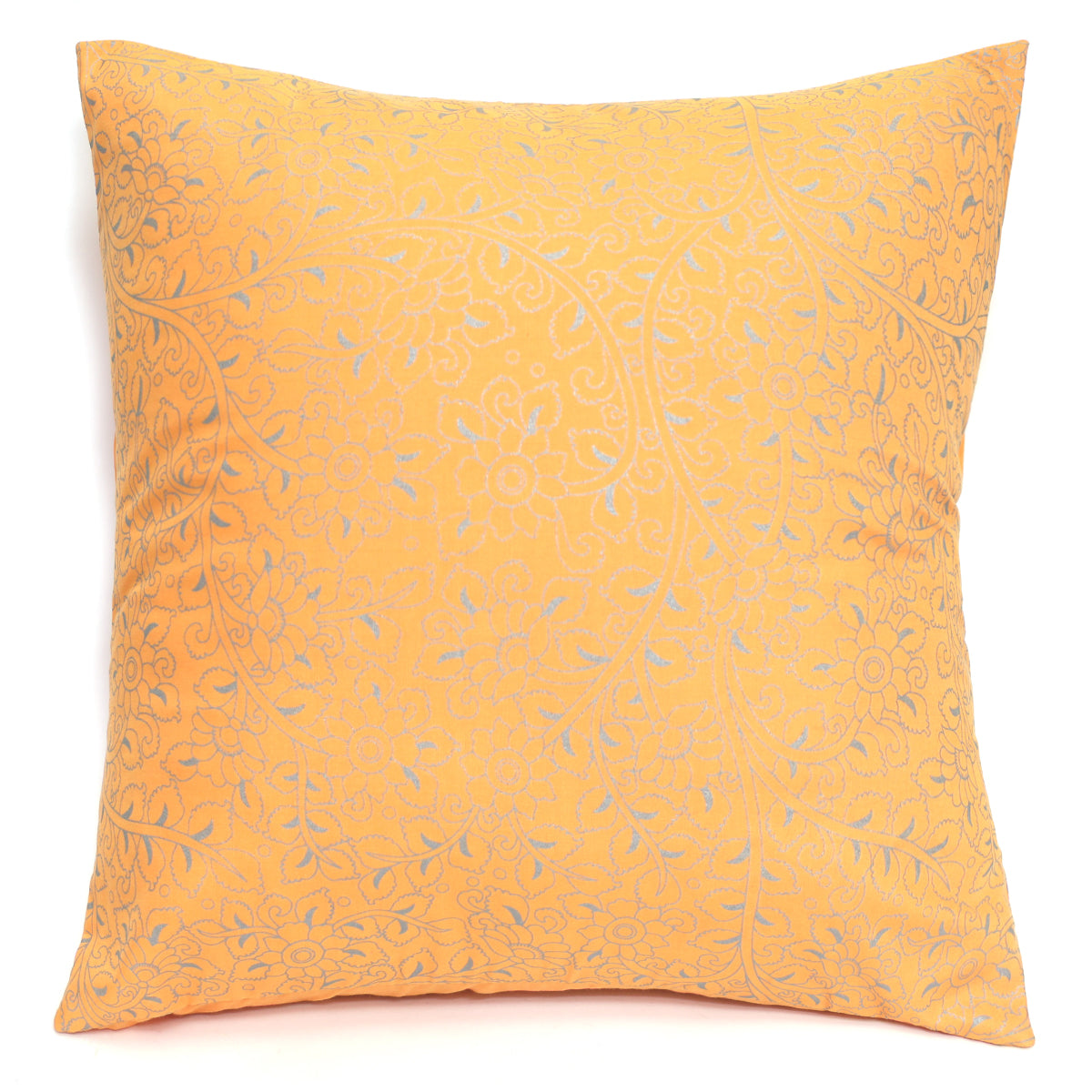 Floral Jaal Cushion Cover 18x18