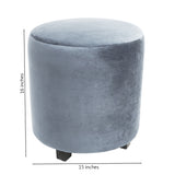 Clara (Grey) Pouf