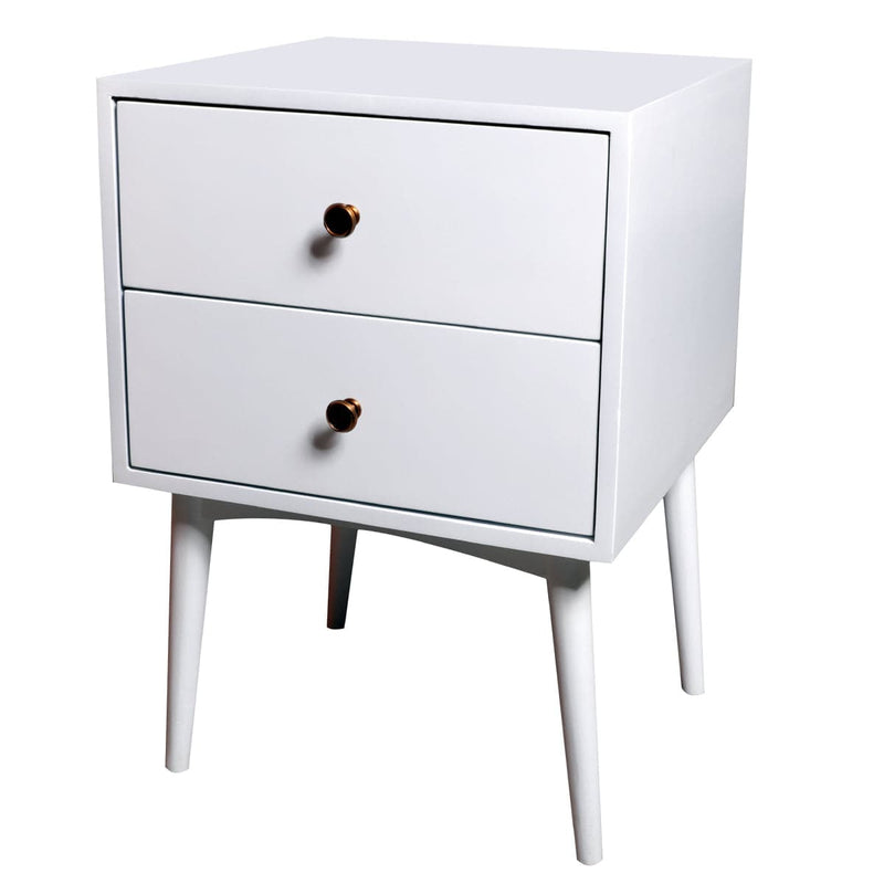 Ethereal Queen Bed with side table
