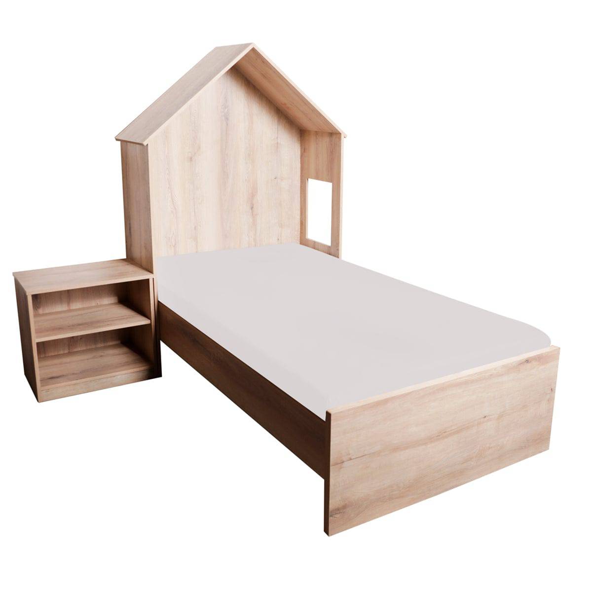 Tree house Single Bed Natural