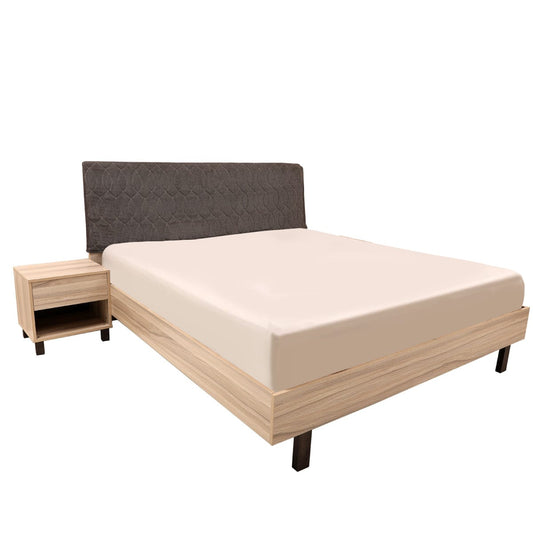 Cambridge Bed with Two Side Tables 1200
