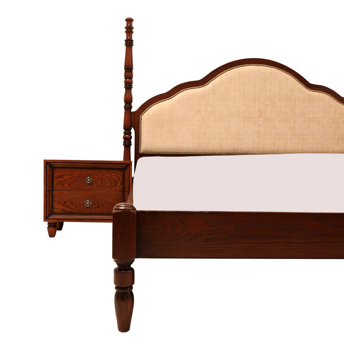 Jordan Bed with two Side Tables