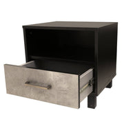 Oxford Bed with two Side Tables