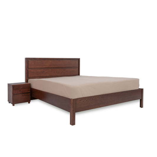 Parker Bed with Two Side Tables (King Size) 3000