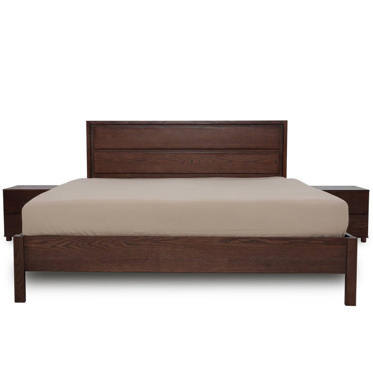 Parker Bed with Two Side Tables (King Size)