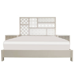 Noor King Size Bed with Side Tables
