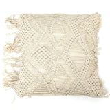 Macrame Cushion Cover 18x18