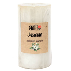 Pillar Candle Round Jasmine (2x4)
