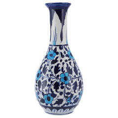 Vase Surahi No2 Ceramic Multi Blue Pot