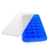 ICE CUBE TRAY WITH COVER HR-02-Blue