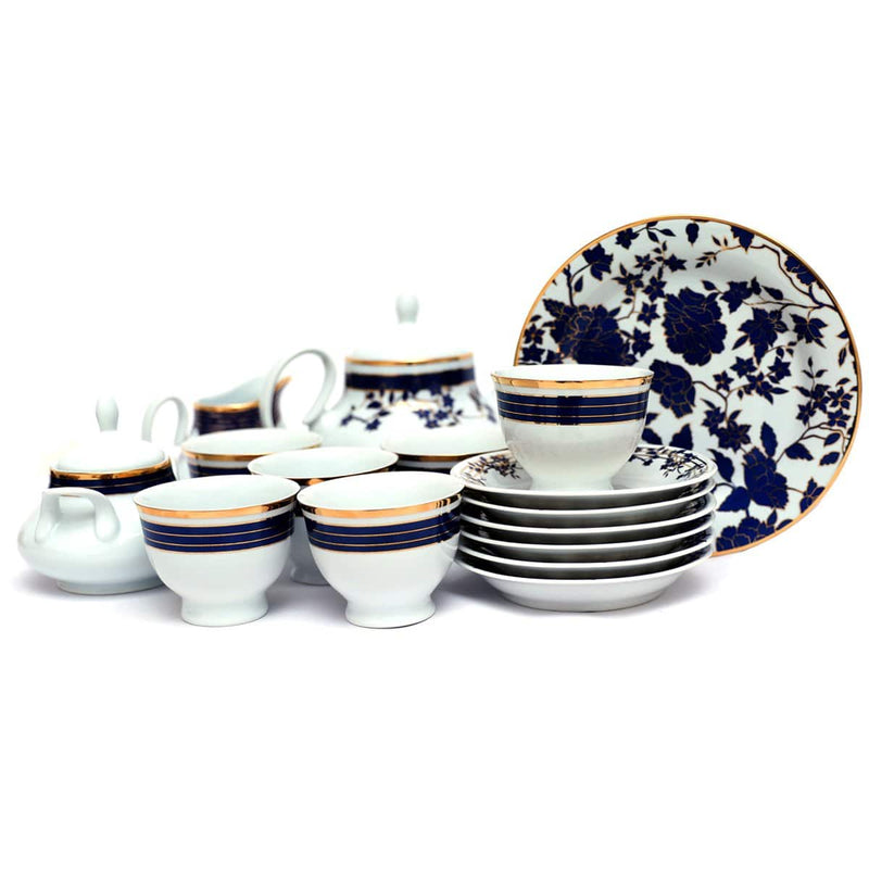 23pcs Dark Blue Tea set - Habitt