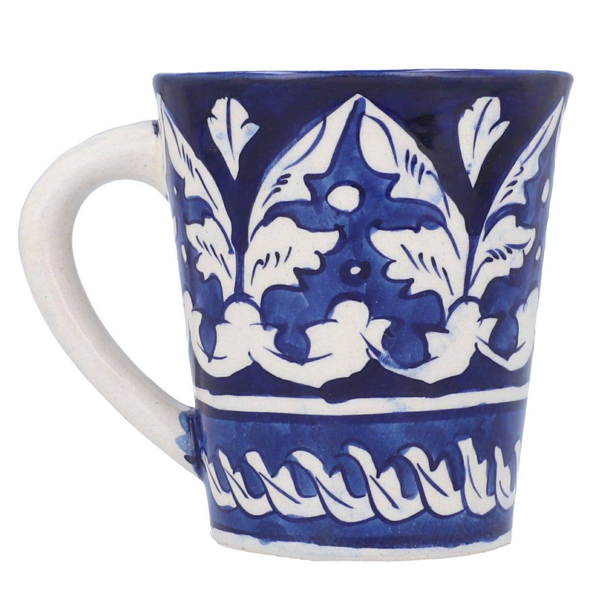 Blue Pottery Ceramic Mug