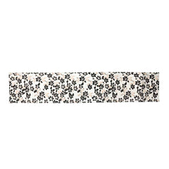Pearl Florals Runner 14x45 White