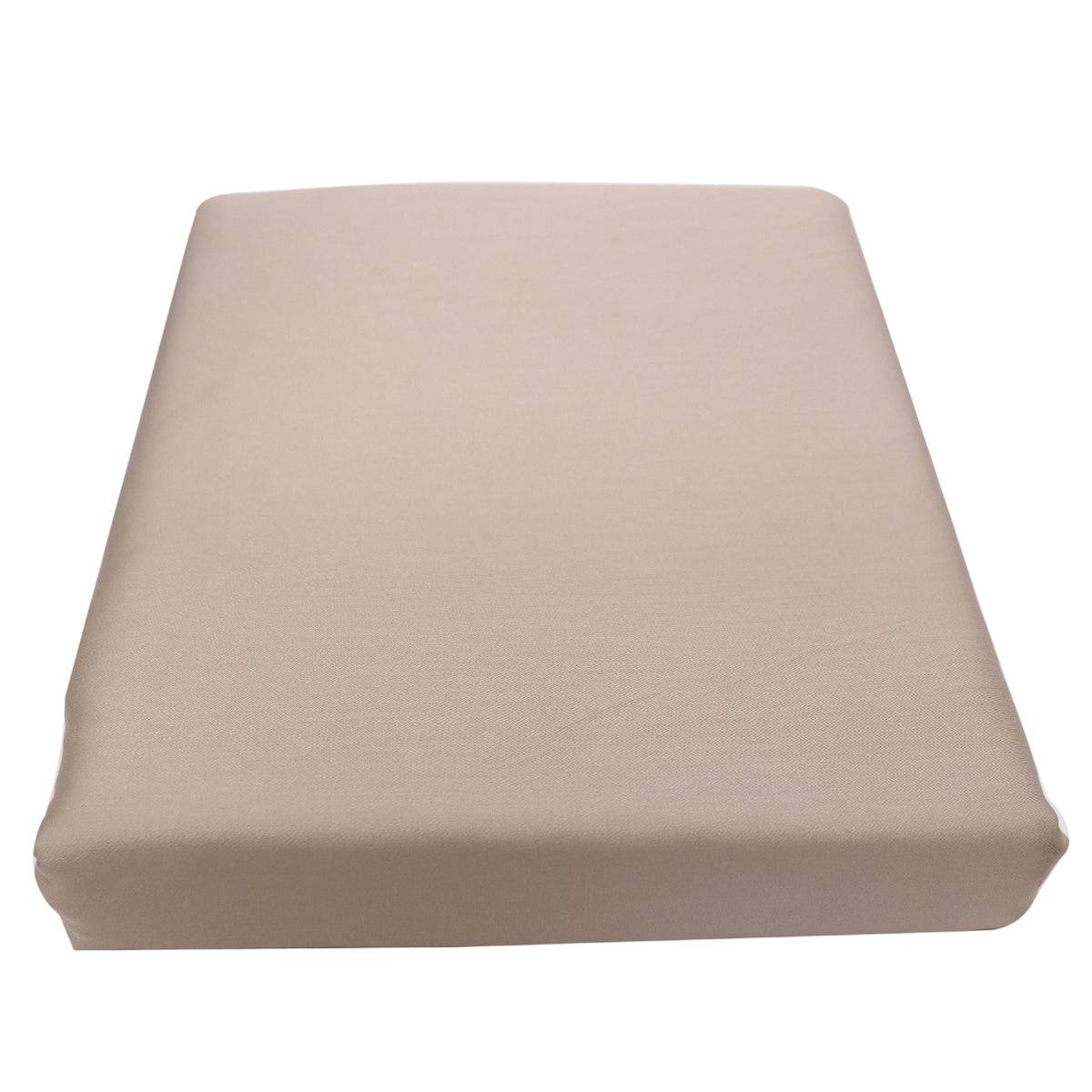 Double Bed Sheet Dyed 96X102 Beige