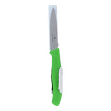 Paring Knife Green.8 Cm.6.7606.L114