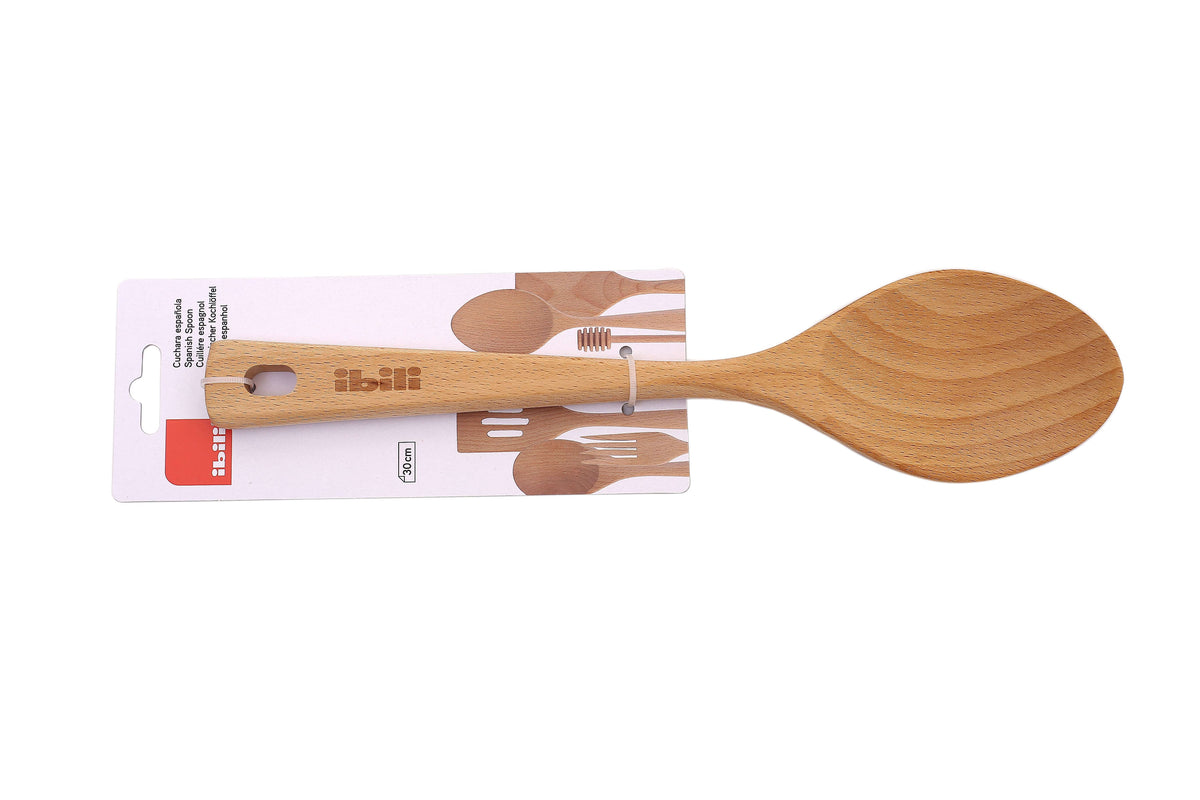 WOODEN SPANISH SPOON MADERA.Ibili