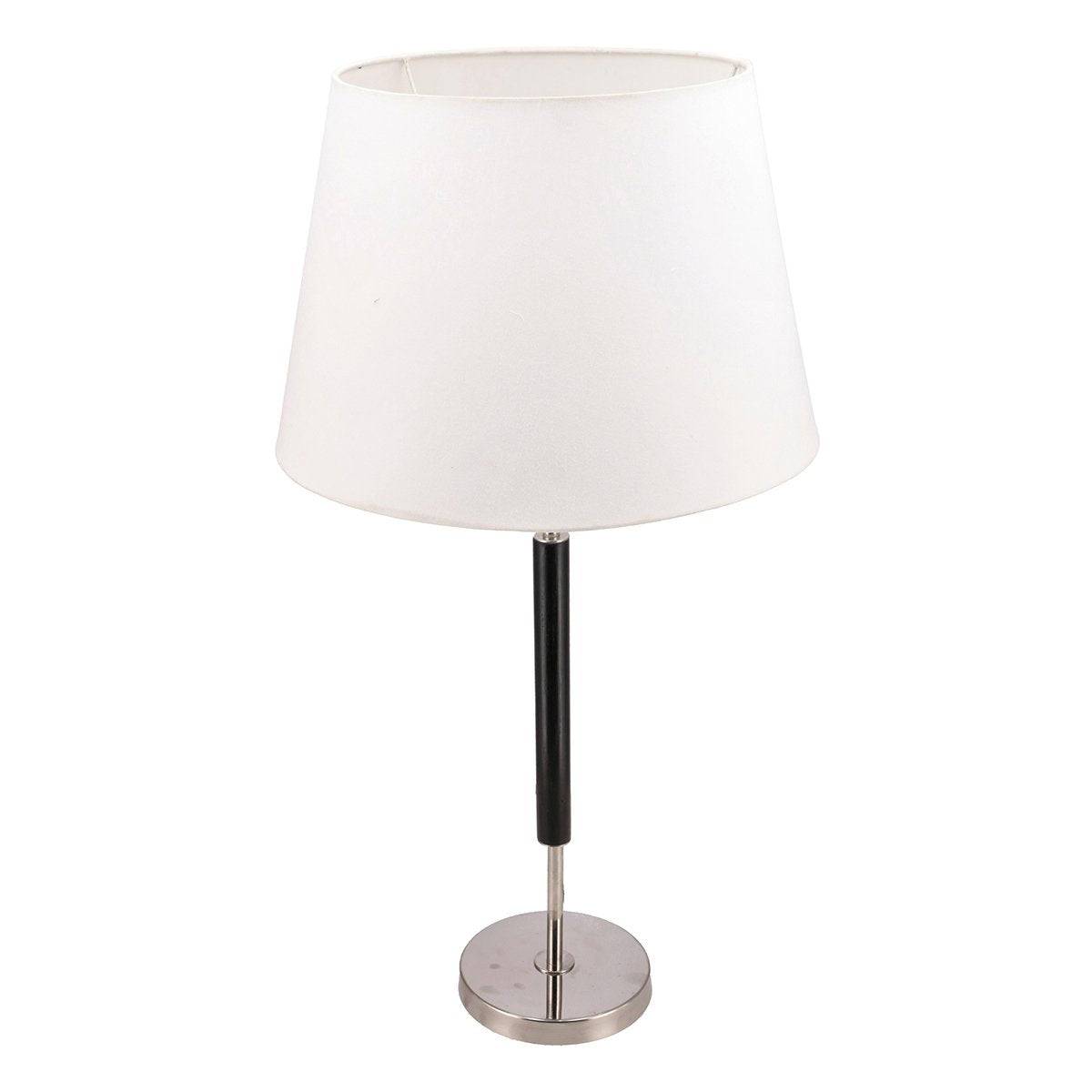 Austin Table Lamp Black Silver 27" x 15"