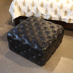 Black Punched Puff