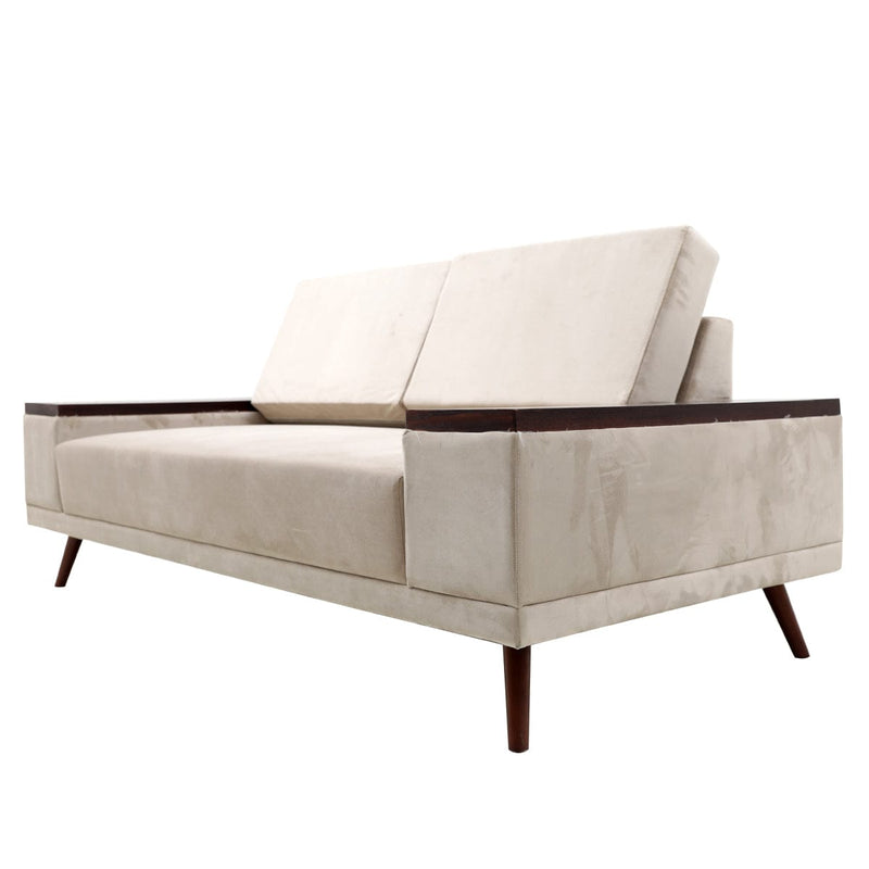 Nimoy X Wooden Arm Sofa