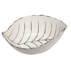 ELEGANT MINT LEAF SALAD BOWL