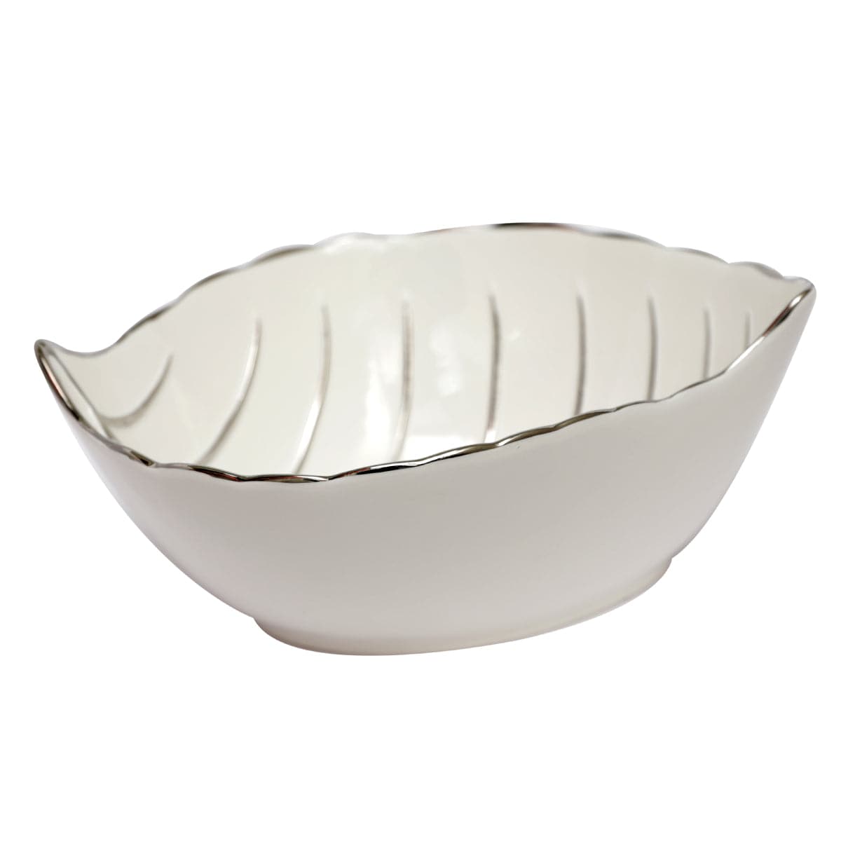 ELEGANT MINT LEAF SALAD BOWL