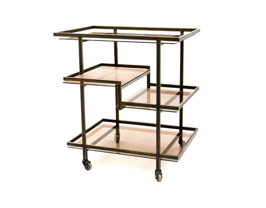 Ross Tea Trolley Metal 3 Step - Habitt