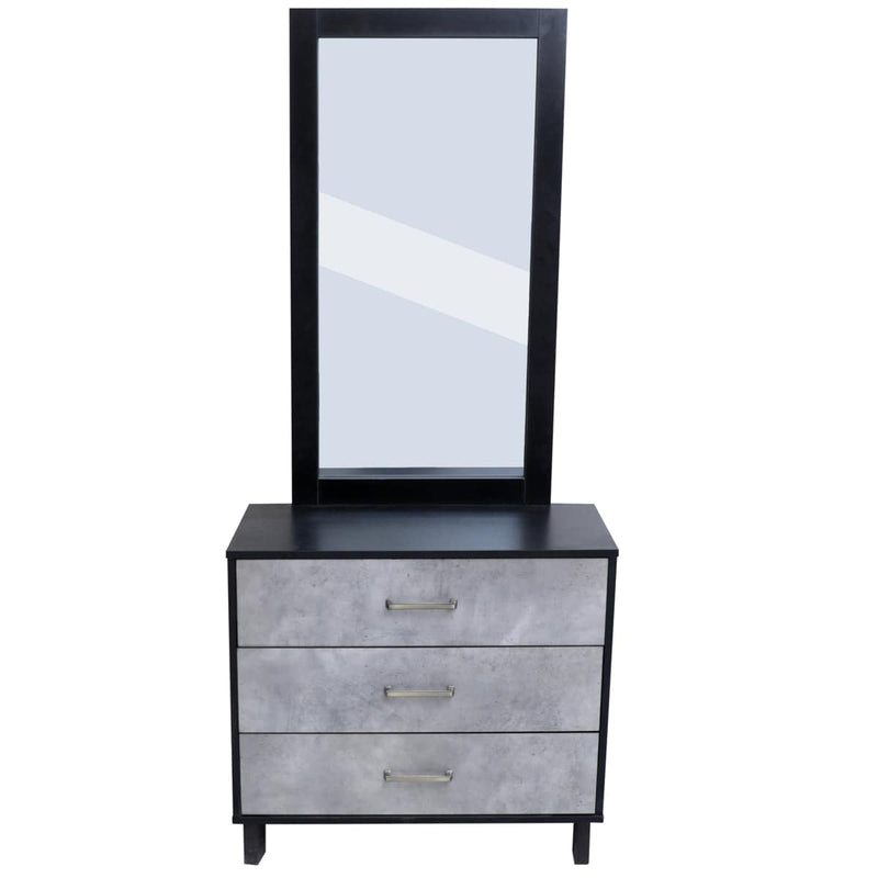 Oxford Black n Grey Dresser