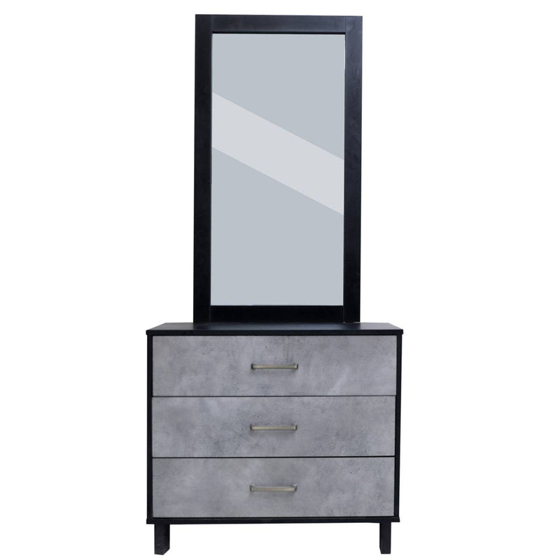 Oxford Black n Grey Dresser