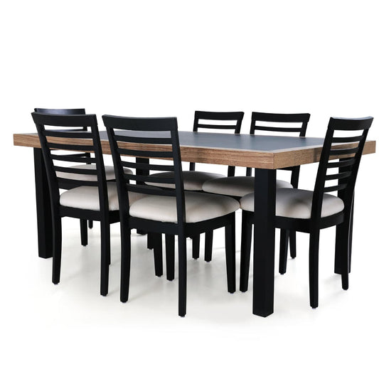 Ethan (L-G) 6 Person Dining Table  (LF-130) - Habitt