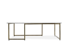 Ross Coffee Table Antique Gold