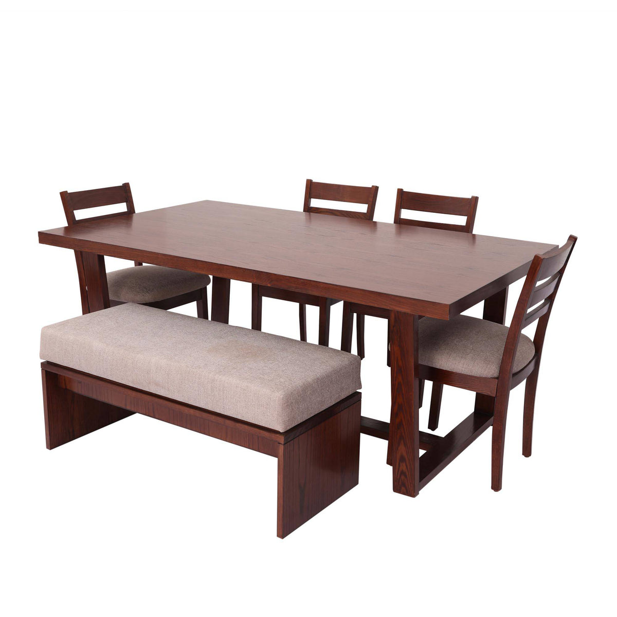 Trapezoid 6 Person Dining Table LF-132