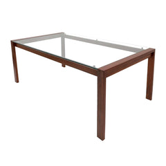 Wooden Arm Dining Table