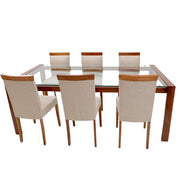 Wooden Arm Dining Table