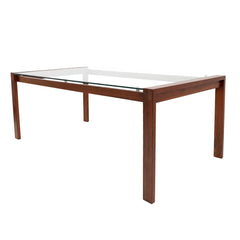 Wooden Arm Dining Table