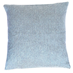Woven Blue Cushion Cover 16x16 Blue