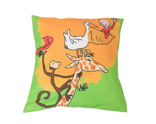 Giant Giraffe Cushion Cover 18x18 - Habitt