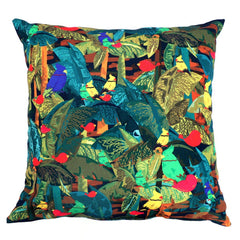 Cottage Nights Bird Cushion Cover 18X18
