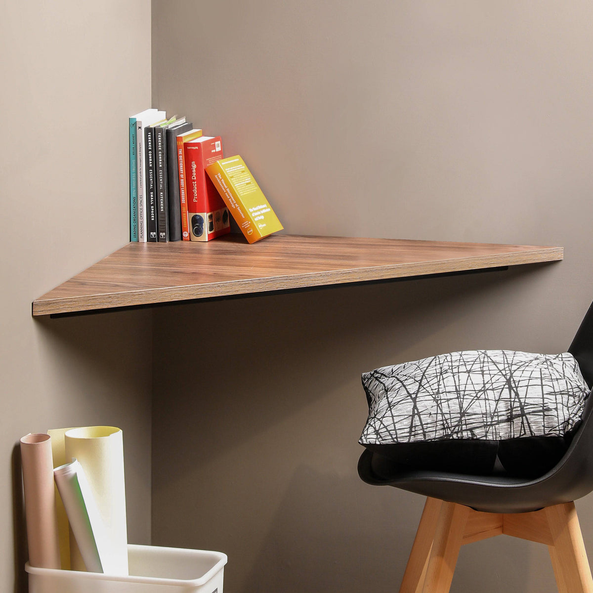 Corner Table Study Table - Habitt